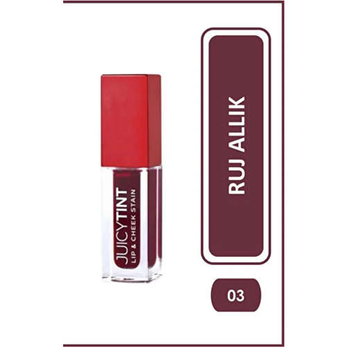 GOLDEN ROSE JUICY TINT LIP&CHEEK STAIN 03 RUBY ROSE