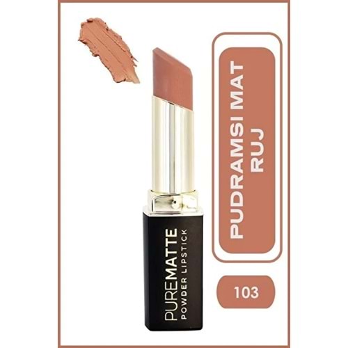 GOLDEN ROSE PURE MATTE POWDER LIPSTICK 103