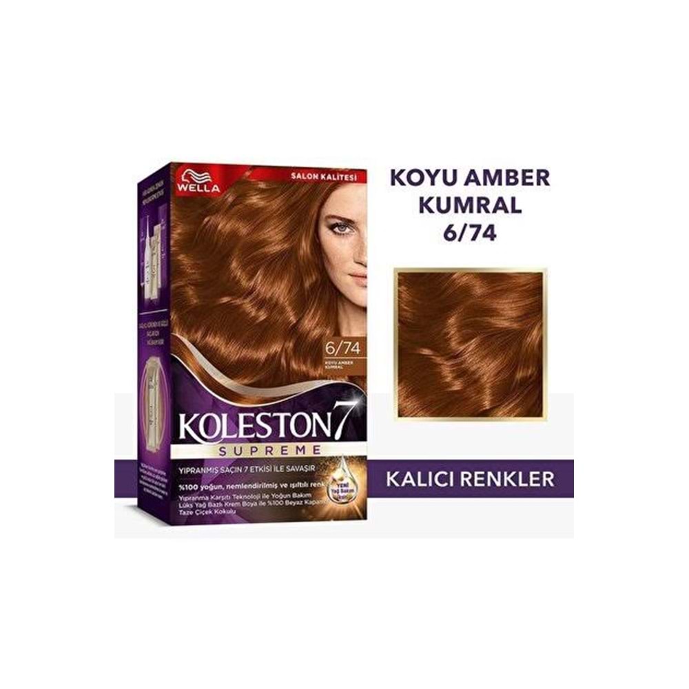 KOLESTON SUPREME KIT 6-74 KOYU AMBER KUMRAL