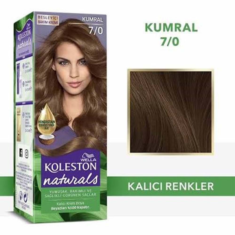 WELLA KOLESTON NATURALS 7-0 KUMRAL