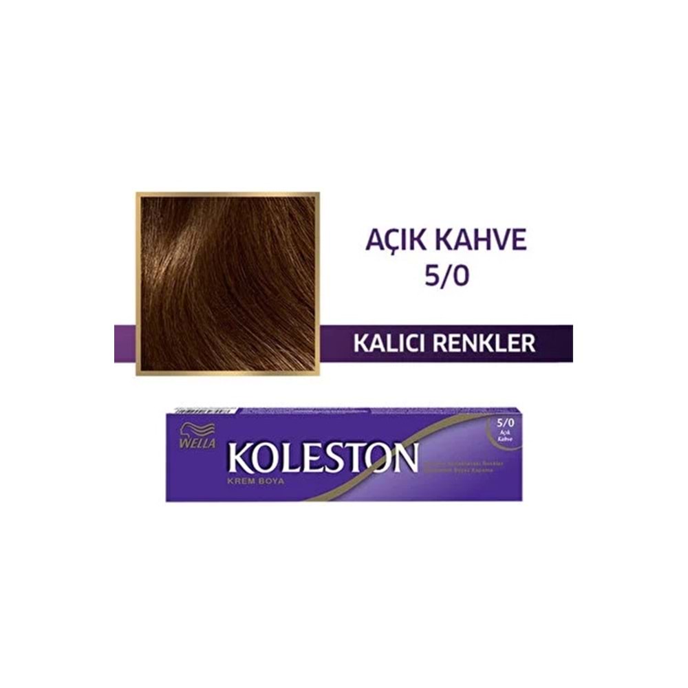 WELLA KOLESTON SİNGLE 5-0 AÇIK KAHVE