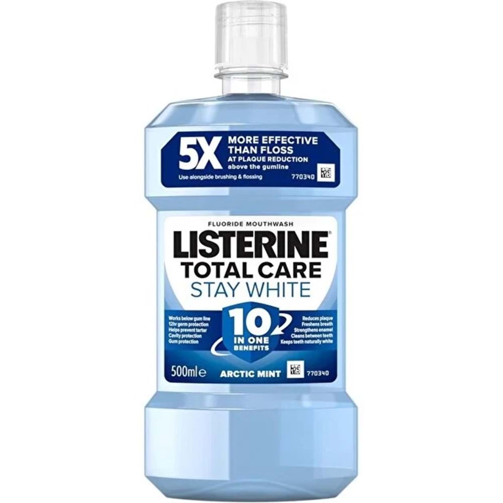 LİSTERİNE STAY WHITE 500 ML