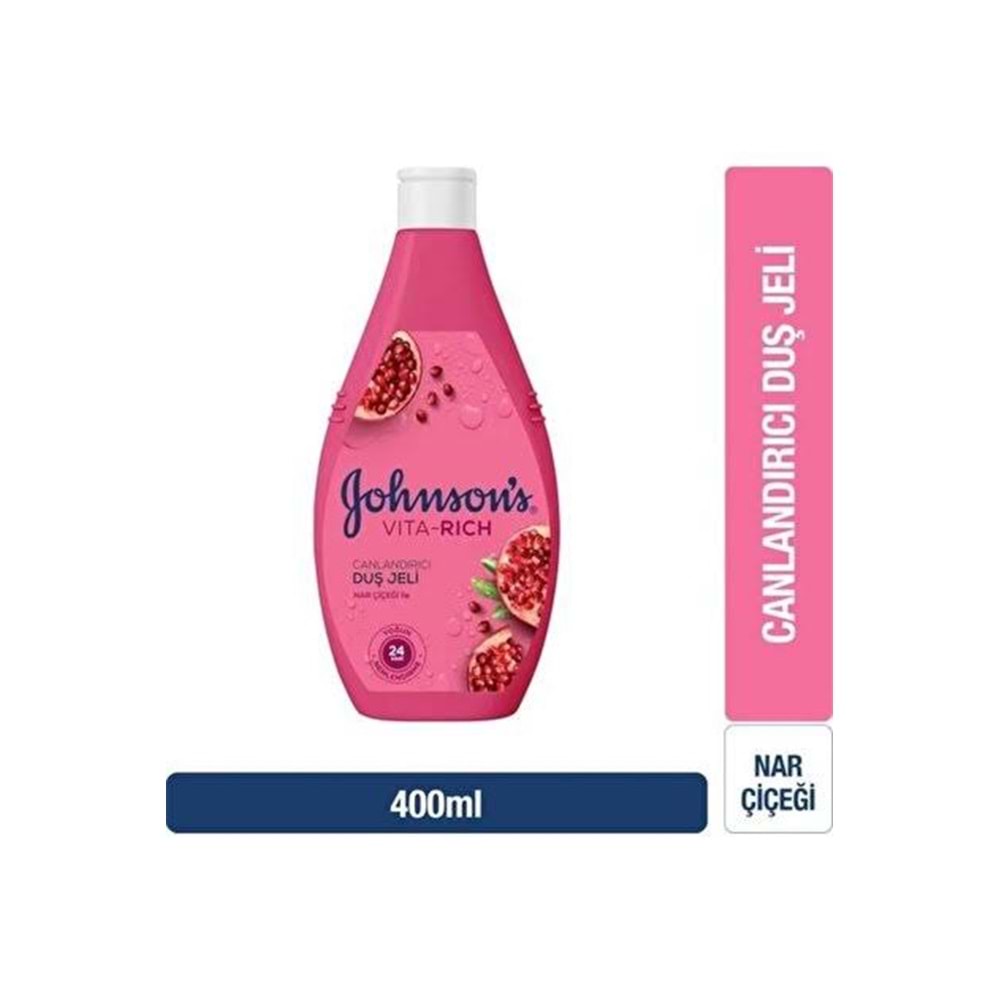 JOHNSONES VITA-RICH PAPATYA ÖZLÜ NEMLENDİRİCİ DUŞ JELİ 400 ML