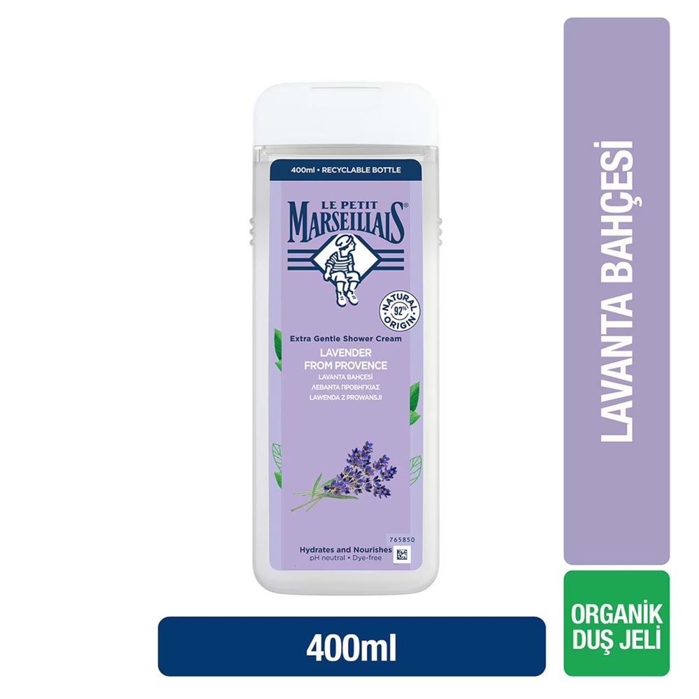LE PETIT MARSEILLAIS LAVANTA BAHÇESİ DUŞ JELİ 400 ML