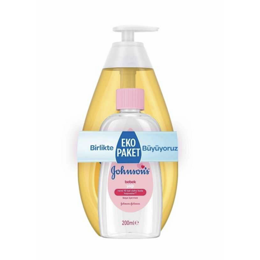 JOHNSONS BABY ŞAMPUAN 750 ML + JOHNSONS BABY YAĞ 200 ML