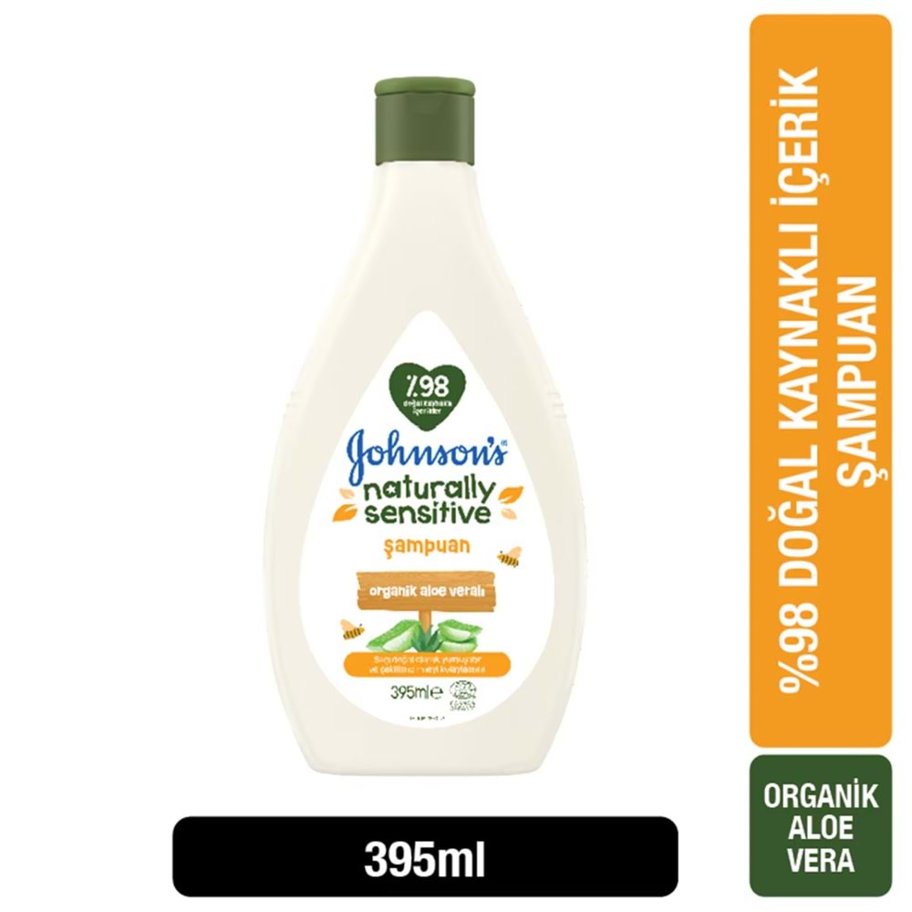 JOHNSONS BABY NATURALS VÜCUT ŞAMPUANI 395 ML