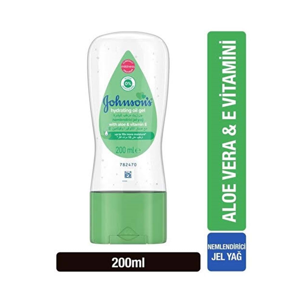 JOHNSONS BABY ALOE VERA OIL JEL 200 ML