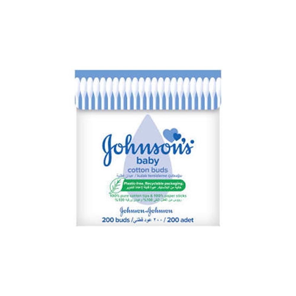 JOHNSONS BABY KULAK TEMİZLEME ÇUBUĞU 200 LÜ