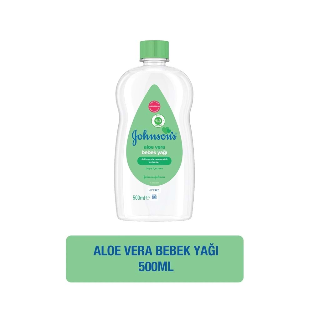 JOHNSONS BABY ALOE VERA BEBEK YAĞI 500 ML