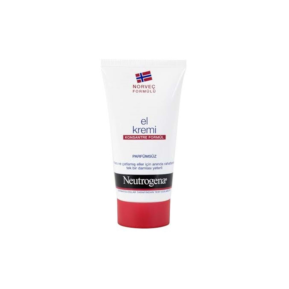 NEUTROGENA PARFÜMSÜZ EL KREMİ 75 ML