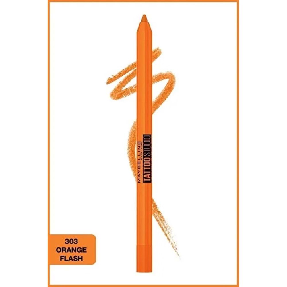 MYB TATTO LINER PENCIL 303 ORANGE FLASH