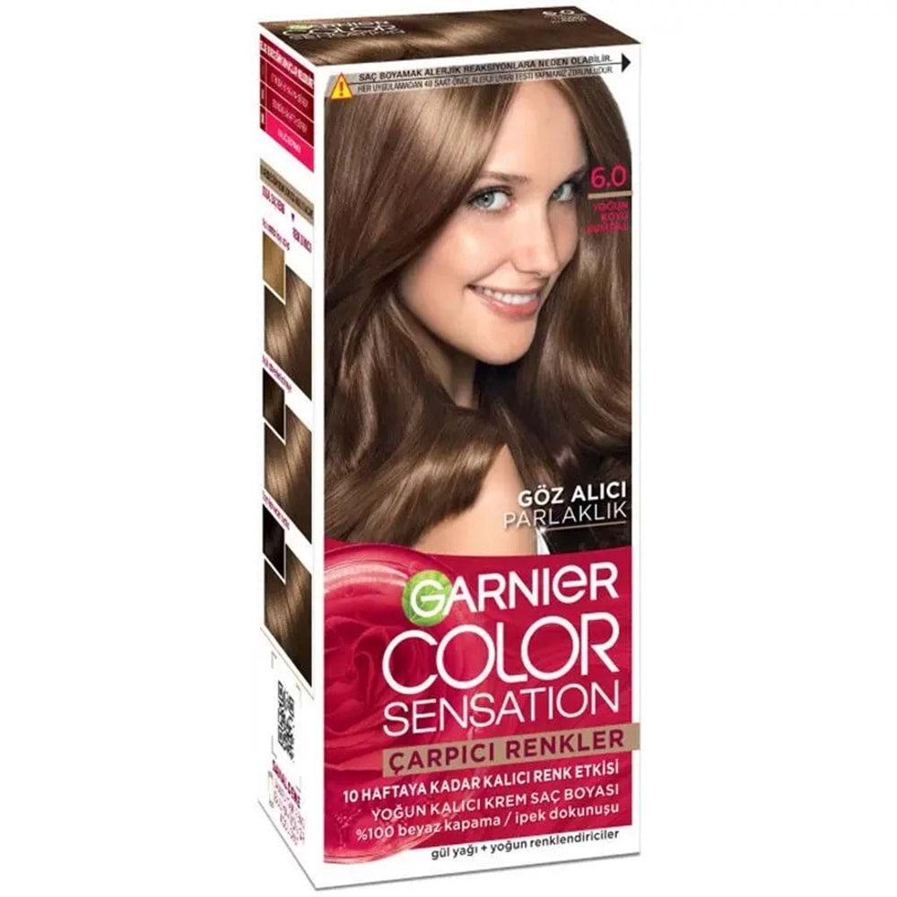 GARNIER COLOR SENSATION 6.0 YOĞUN KOYU KUMRAL