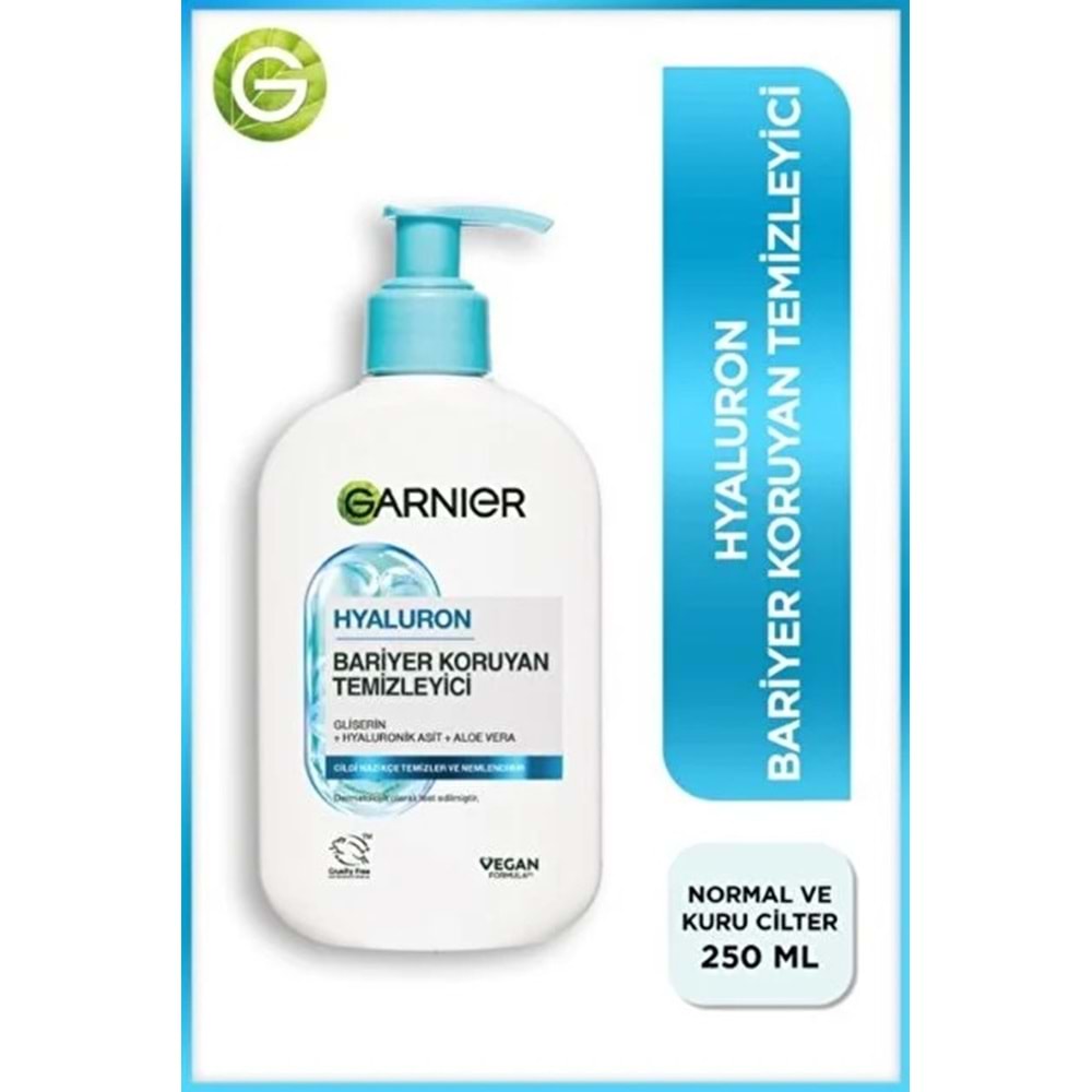 GARNIER SKIN HYALURONİK ALOE YATIŞTIRAN TEMİZLEYİCİ