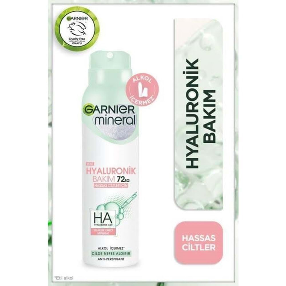GARNIER HYALURONİK BAKIM DEODORANT 150 ML