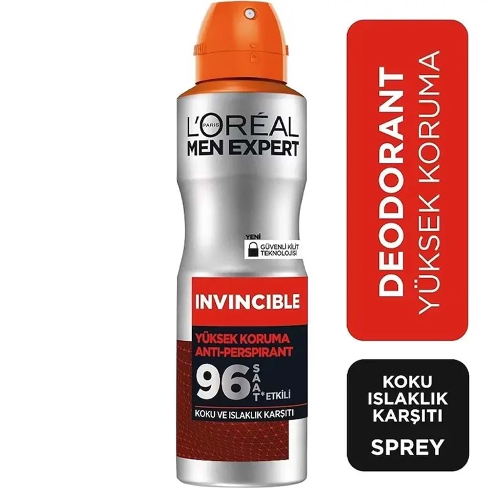 LOREAL MEN EXPERT KOKU VE ISLAKLIK DEO 150 ML