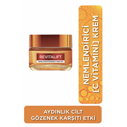 LOREAL SKIN REVITALIFT C VIT AYDINLATICI KREM