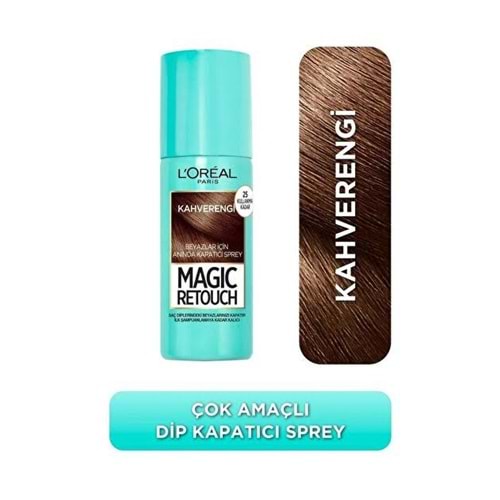 LOREAL MAGIC RETOUCH KAPATICI SPREY KAHVERENGİ