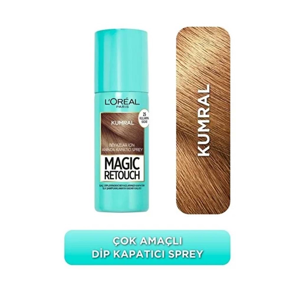 LOREAL MAGIC RETOUCH KAPATICI SPREY KUMRAL