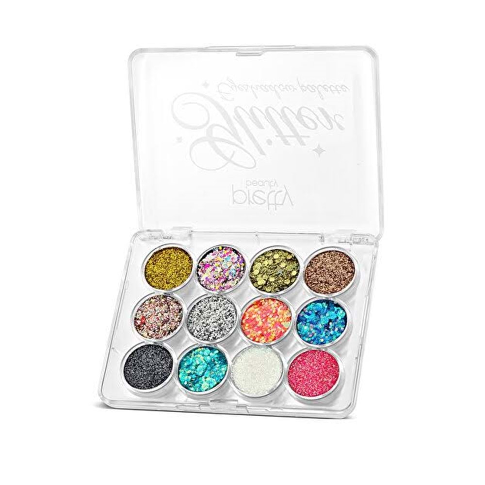 PRETTY PB-411 GLITTER 12Lİ FAR PALETİ
