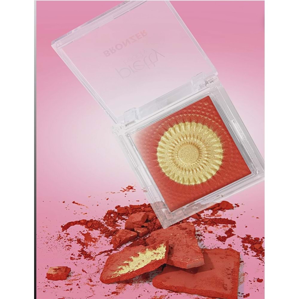 PRETTY PB-916 BRONZER BLUSHER 01