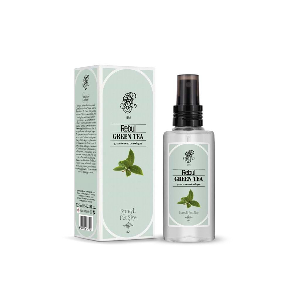 REBUL KOLONYA 125 ML GREEN TEA
