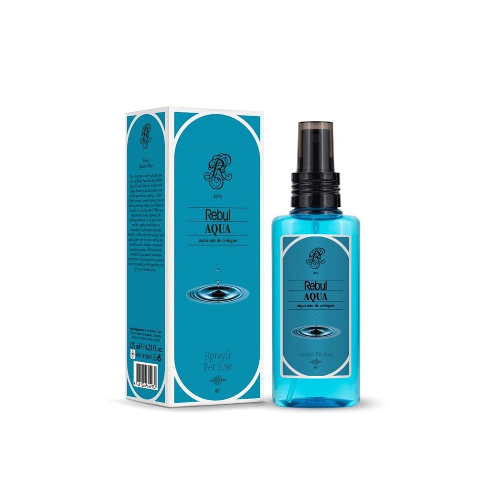 REBUL KOLONYA 125 ML AQUA