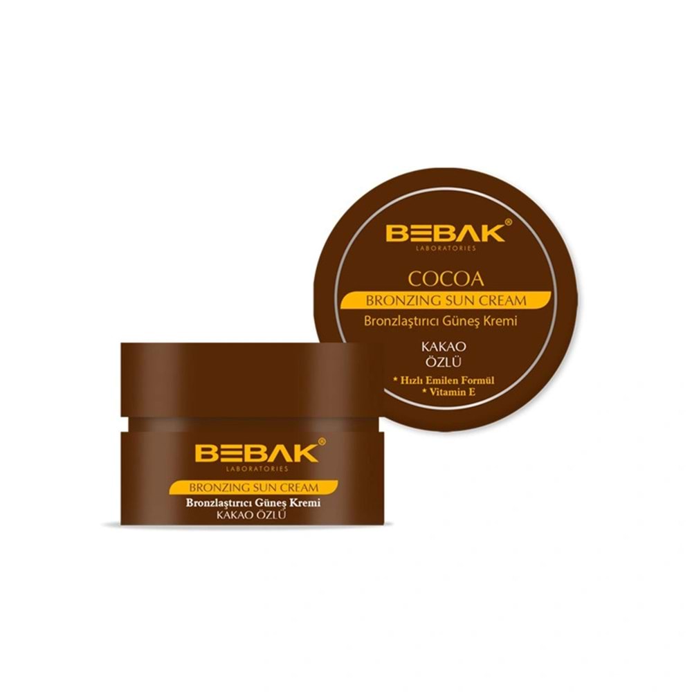 BEBAK BRONZLAŞTIRICI GÜNEŞ KREMİ KAKAO 100 ML