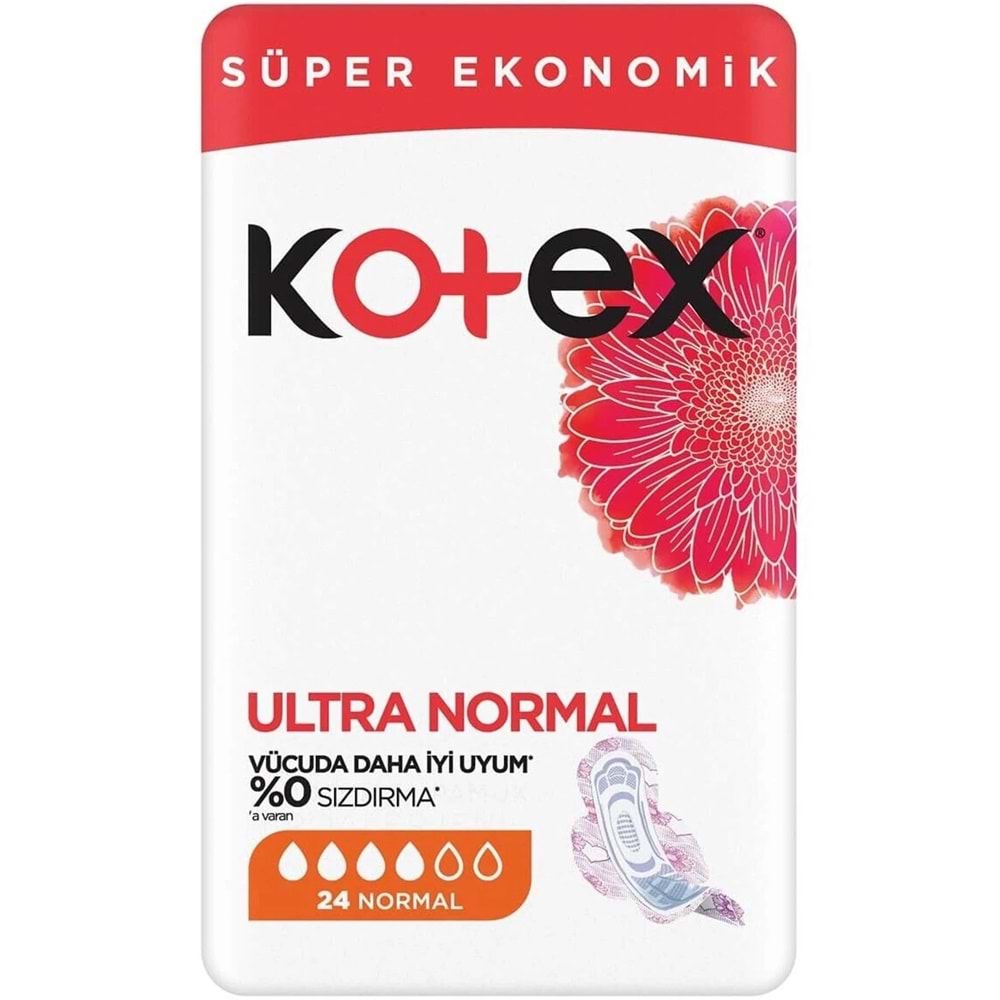 KOTEX ULTRA QUADRO NORMAL 24LÜ PED