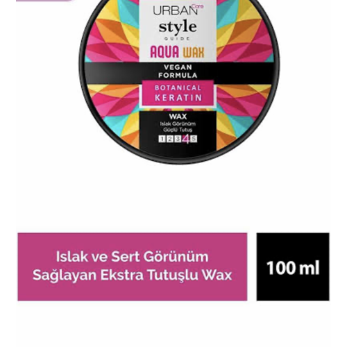 URBAN CARE STYLE GUIDE AQUA WAX 100 ML
