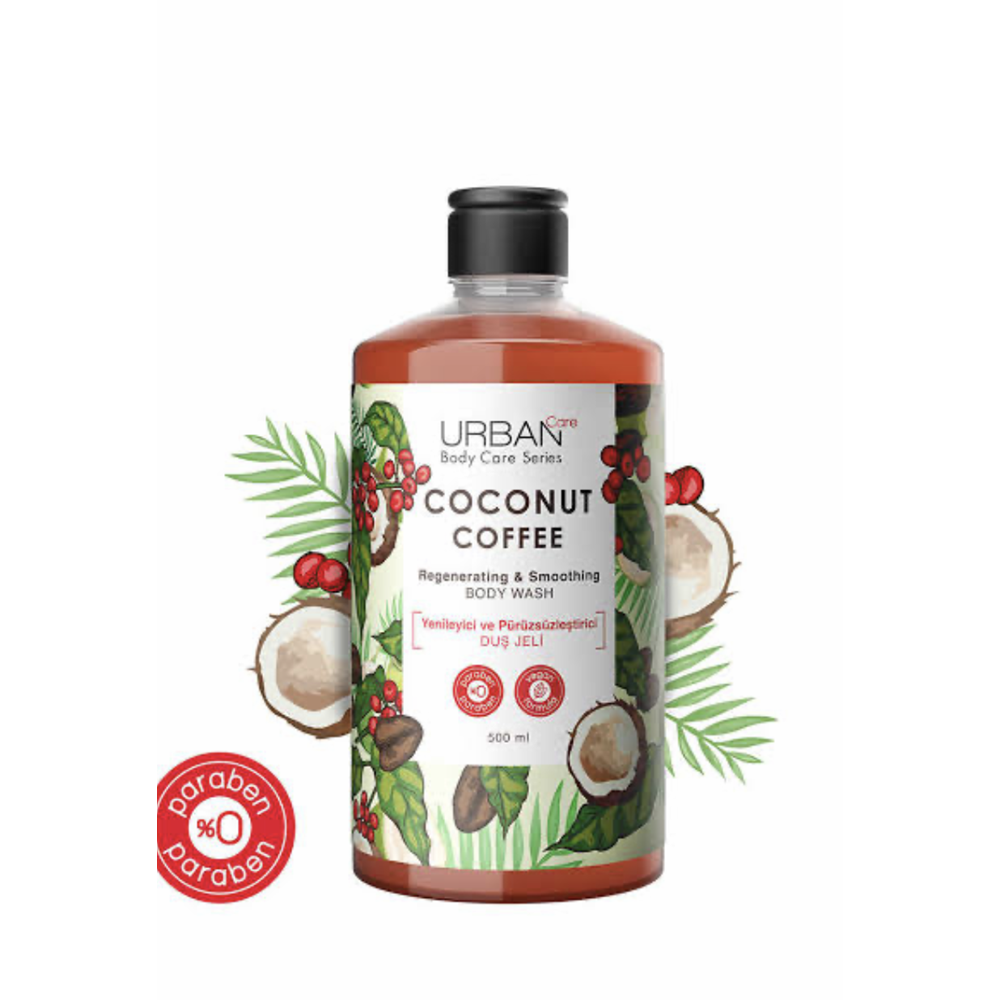 URBAN CARE COCONUT COFFEE DUŞ JELİ 500 ML