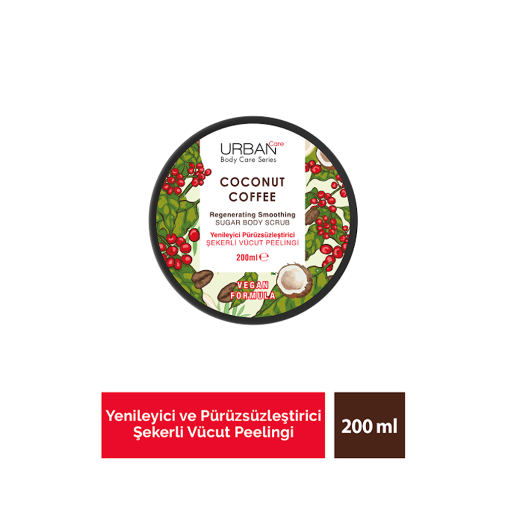 URBAN CARE COCONUT COFFEE VÜCUT PEELİNG 200 ML