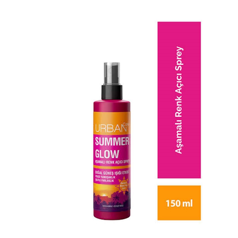 URBAN CARE SUMMER GLOW RENK AÇICI SPREY 150 ML