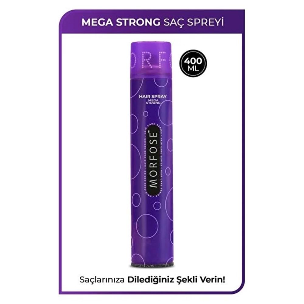 MORFOSE MEGA STRONG SAÇ SPREYİ 400 ML