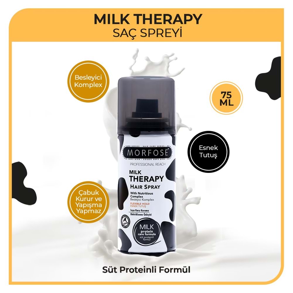 MORFOSE MILK THERAPY SAÇ SPREYİ 75 ML