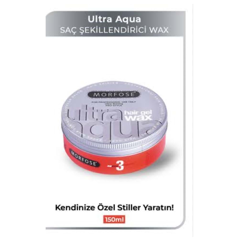 MORFOSE MEGA AQUA ORANGE WAX 150 ML