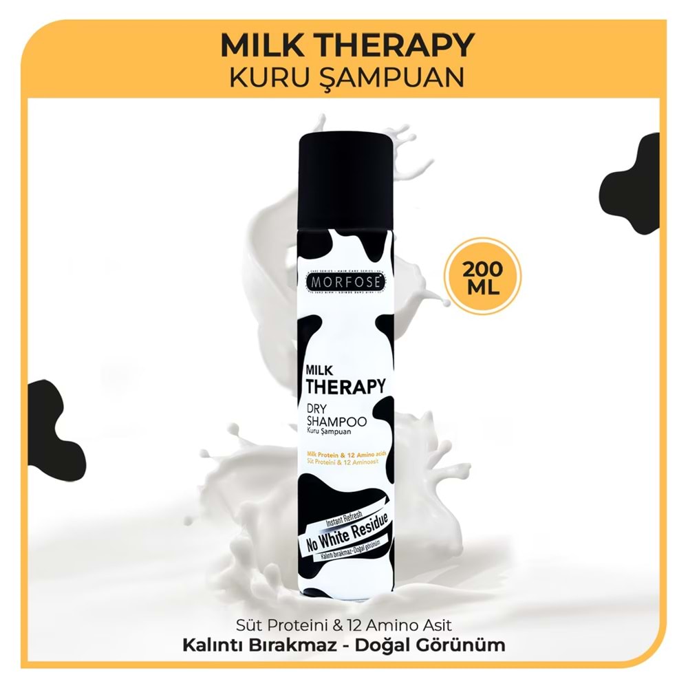 MORFOSE MILK THERAPY KURU ŞAMPUAN 200 ML