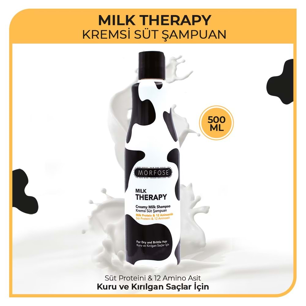 MORFOSE MILK THERAPY ŞAMPUAN 500 ML