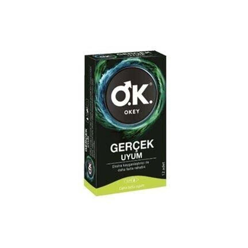 OKEY PREZERVATİF GERÇEK UYUM 10LU