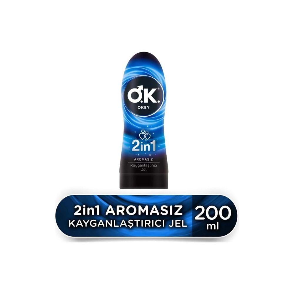 OKEY KAYGANLAŞTIRICI JEL AROMASIZ 200 ML