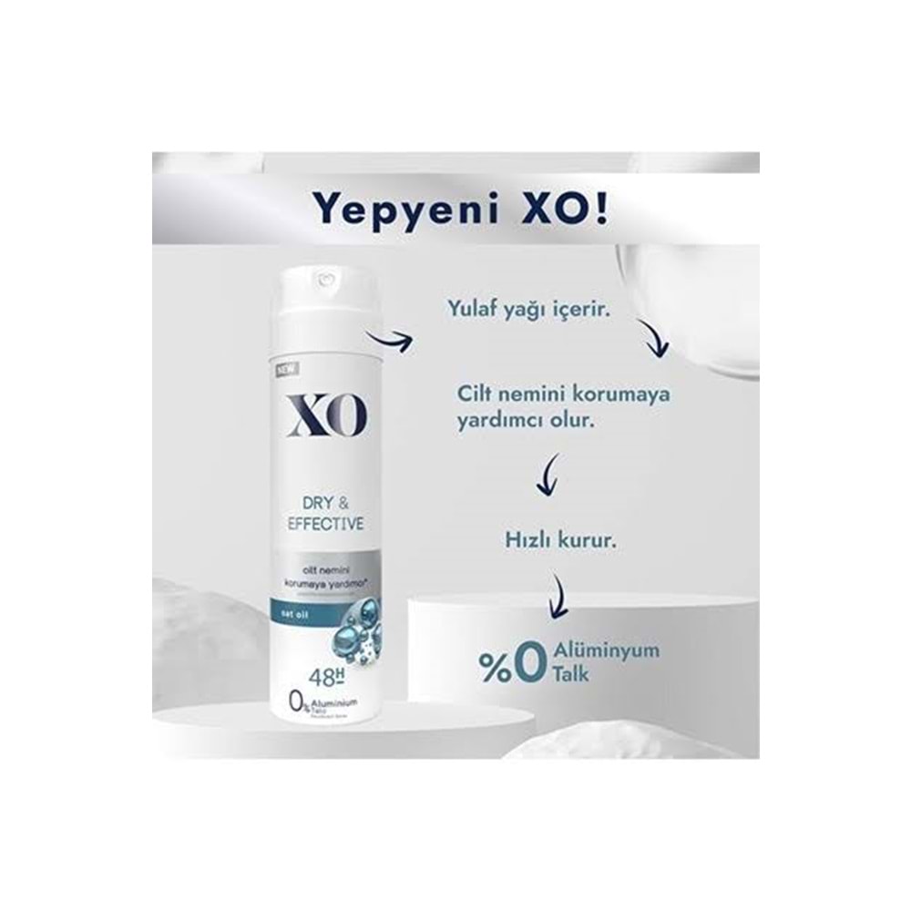 XO DRY & EFFECTIV DEO WOMEN 150 ML