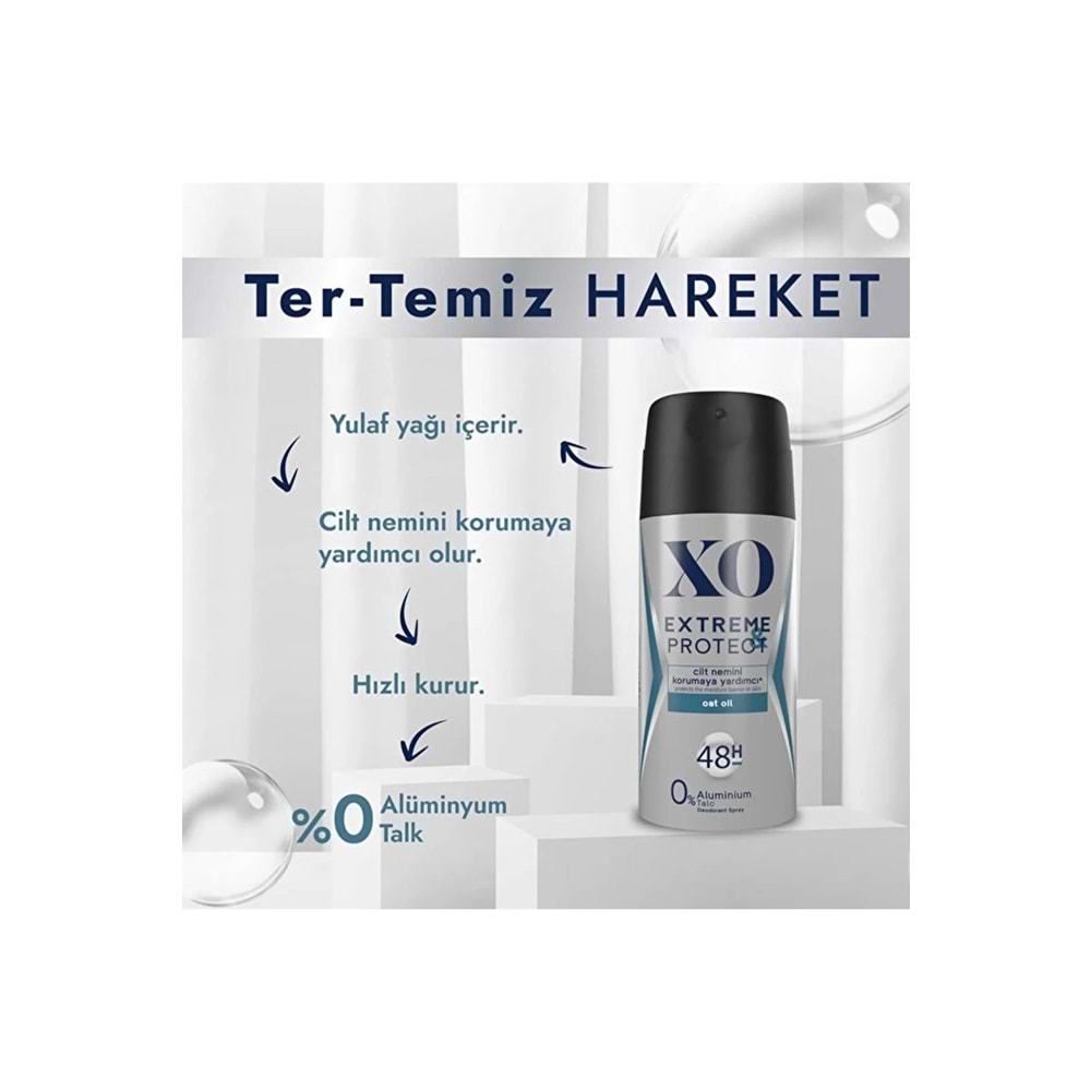 XO EXSTREME & PROTECT DEO MEN 150 ML