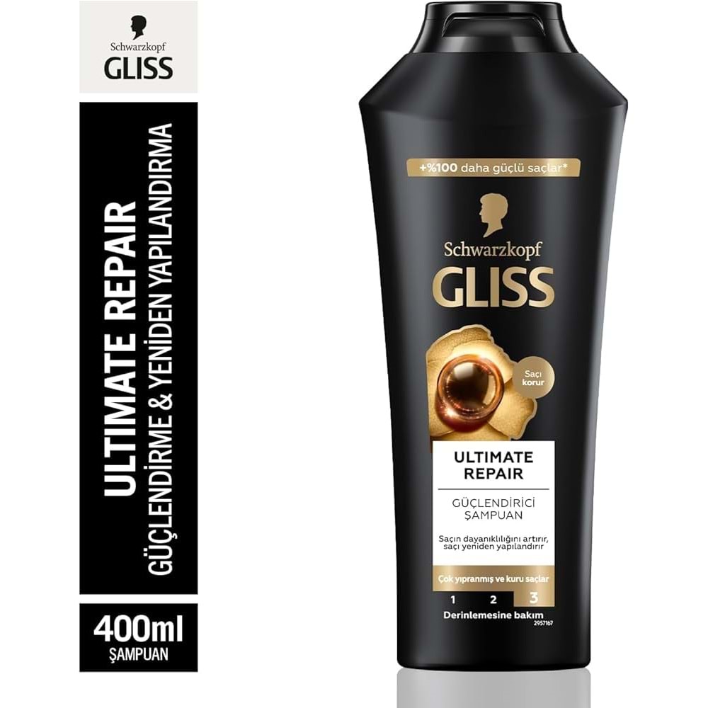 GLISS ULTIMATE REPAİR ŞAMPUAN 400 ML