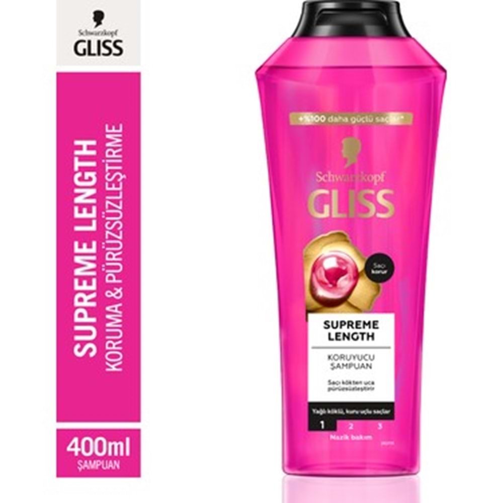 GLISS SUPREME LENGTH ŞAMPUAN 400 ML