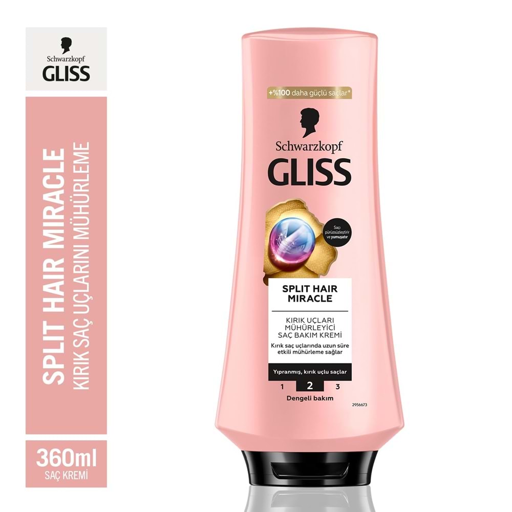 GLISS SPLIT HAIR MIRACLE SIVI SAÇ KREMİ 360 ML