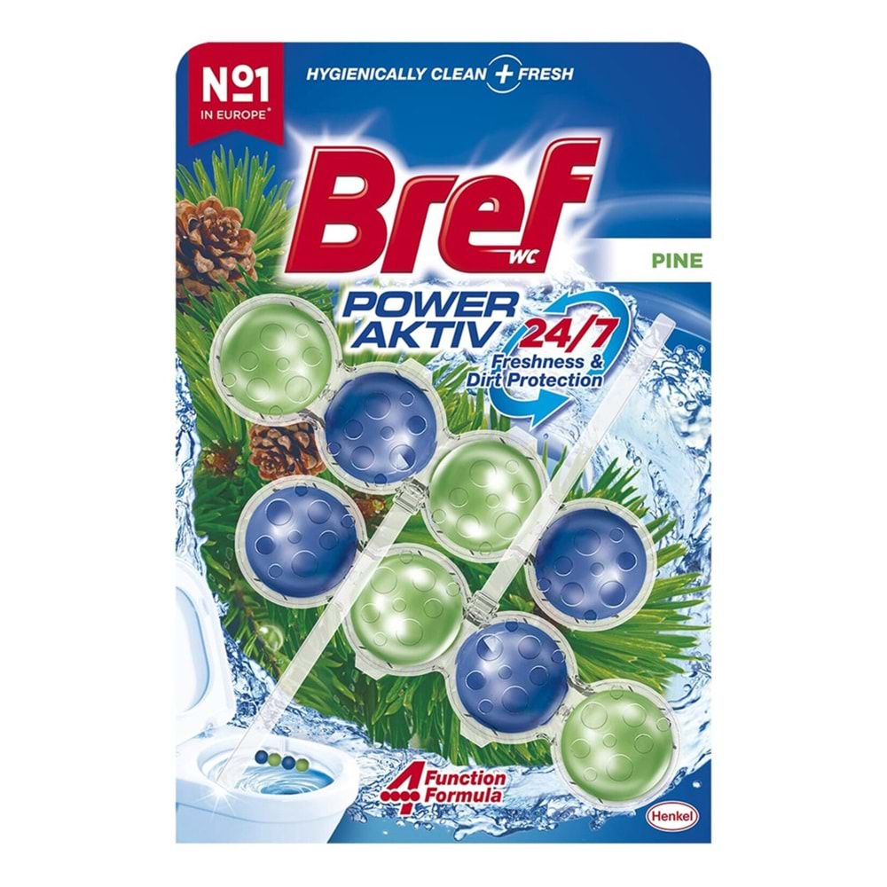 BREF POWER AKTIV ÇAM TUVALET TEMİZLEYİCİ 100 GR
