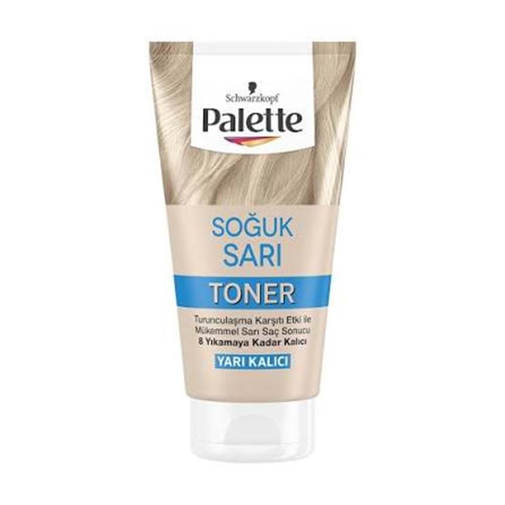 PALETTE SOĞUK SARI TONER 150 ML