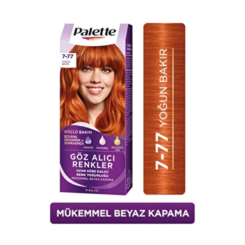 PALETTE GÖZ ALICI RENKLER YOĞUN BAKIR 7-77