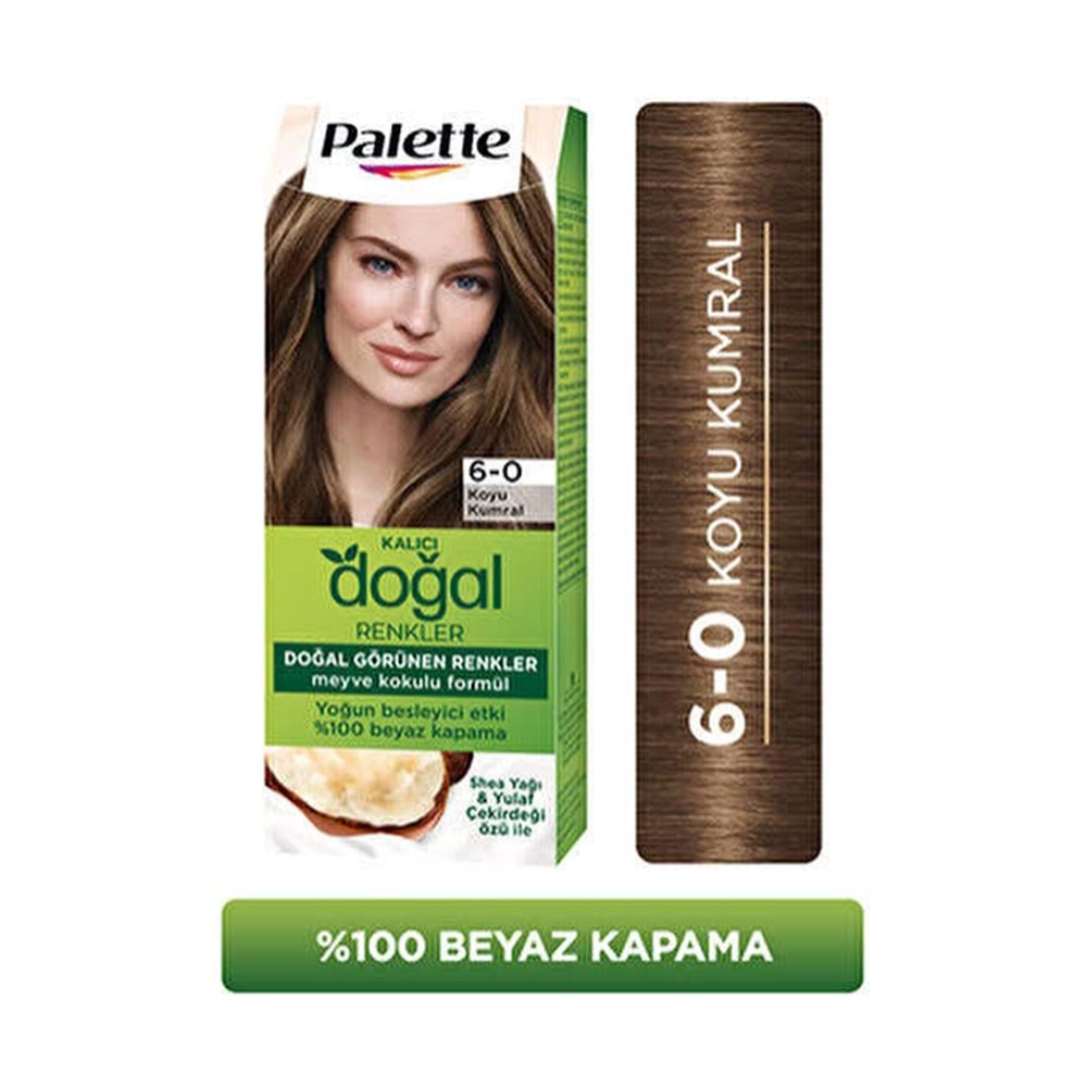 PALETTE NATURAL COLORS KOYU KUMRAL 6-0
