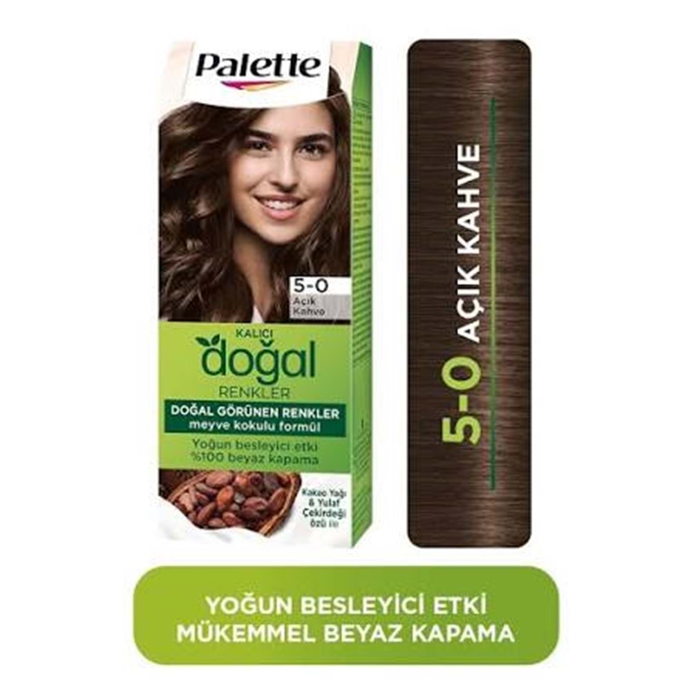 PALETTE NATURAL COLORS AÇIK KAHVE 5-0