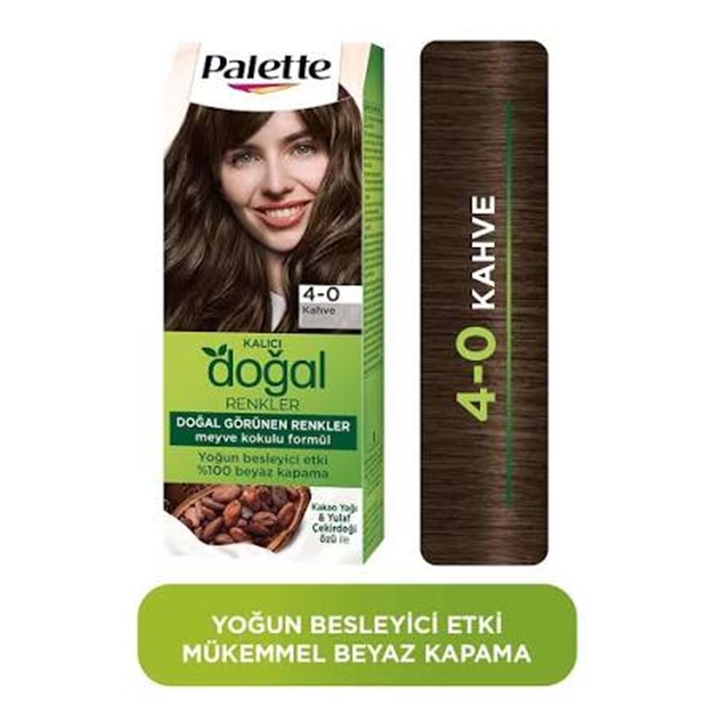 PALETTE NATURAL COLORS KAHVE 4-0